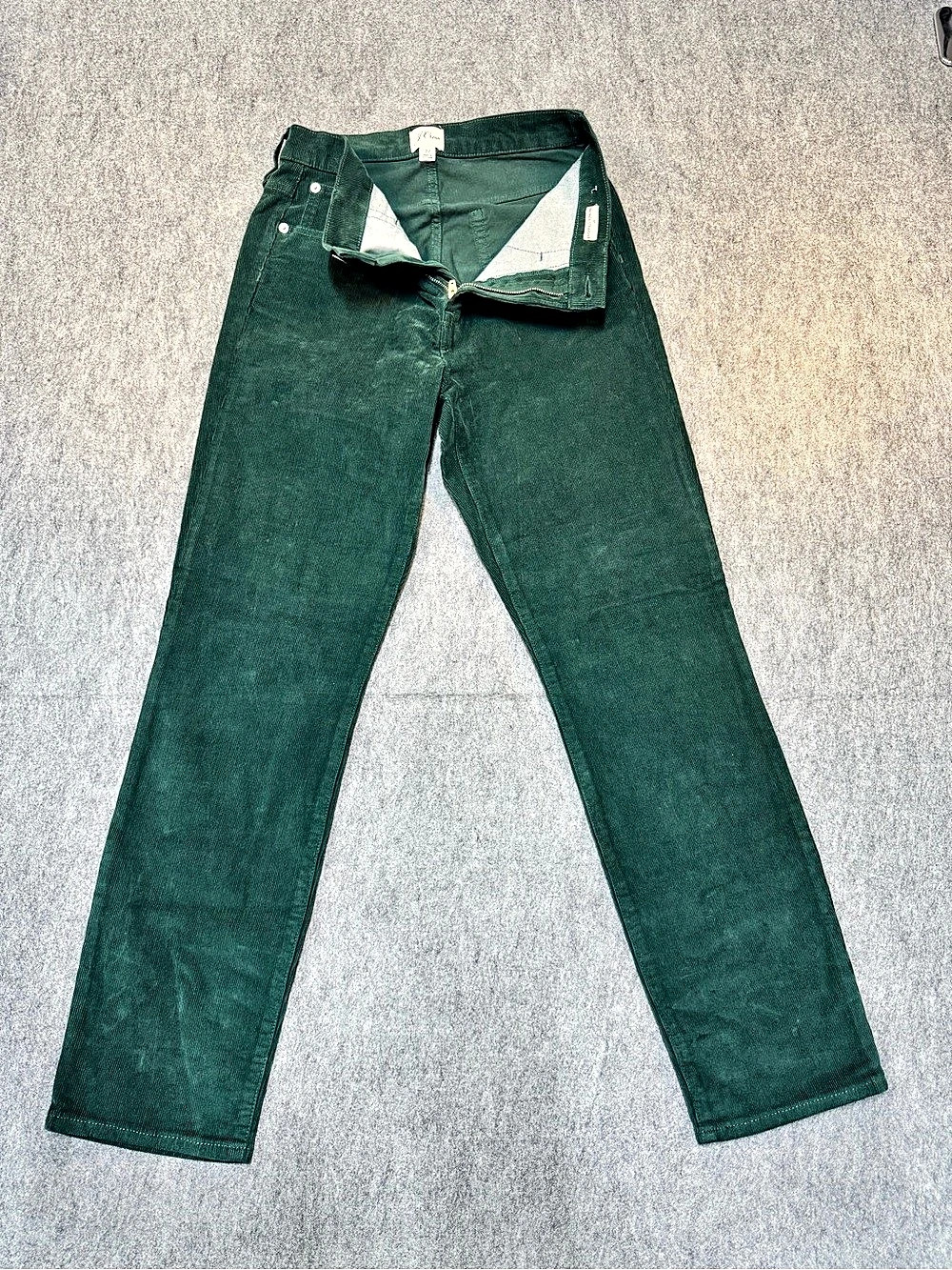 J.Crew Re-Imagined by J.Crew straight-leg corduroy pants size 17 Straight-Leg Gr